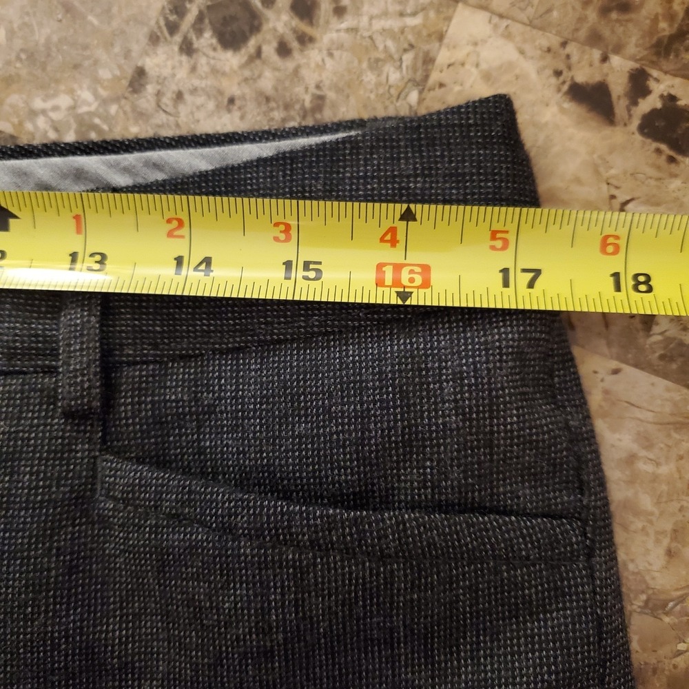 Banana Republic slacks sz 8 short The Logan Fit Stretch‎ Wool Office Work Career - Picture 5 of 12